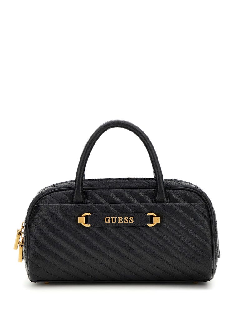 Sac à main femme Guess HWQB94 95080 BLA SELA BOX SATCHEL, chez
