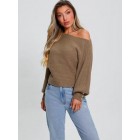 Pull asymtrique Guess taupe