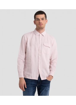 Chemise en lin homme Replay M4082A