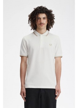 Polo Fred Perry M3600 blanc neige