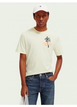 T-shirt homme Scotch and Soda 171694
