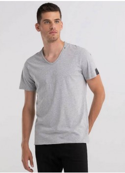 T shirt Replay M3591 gris
