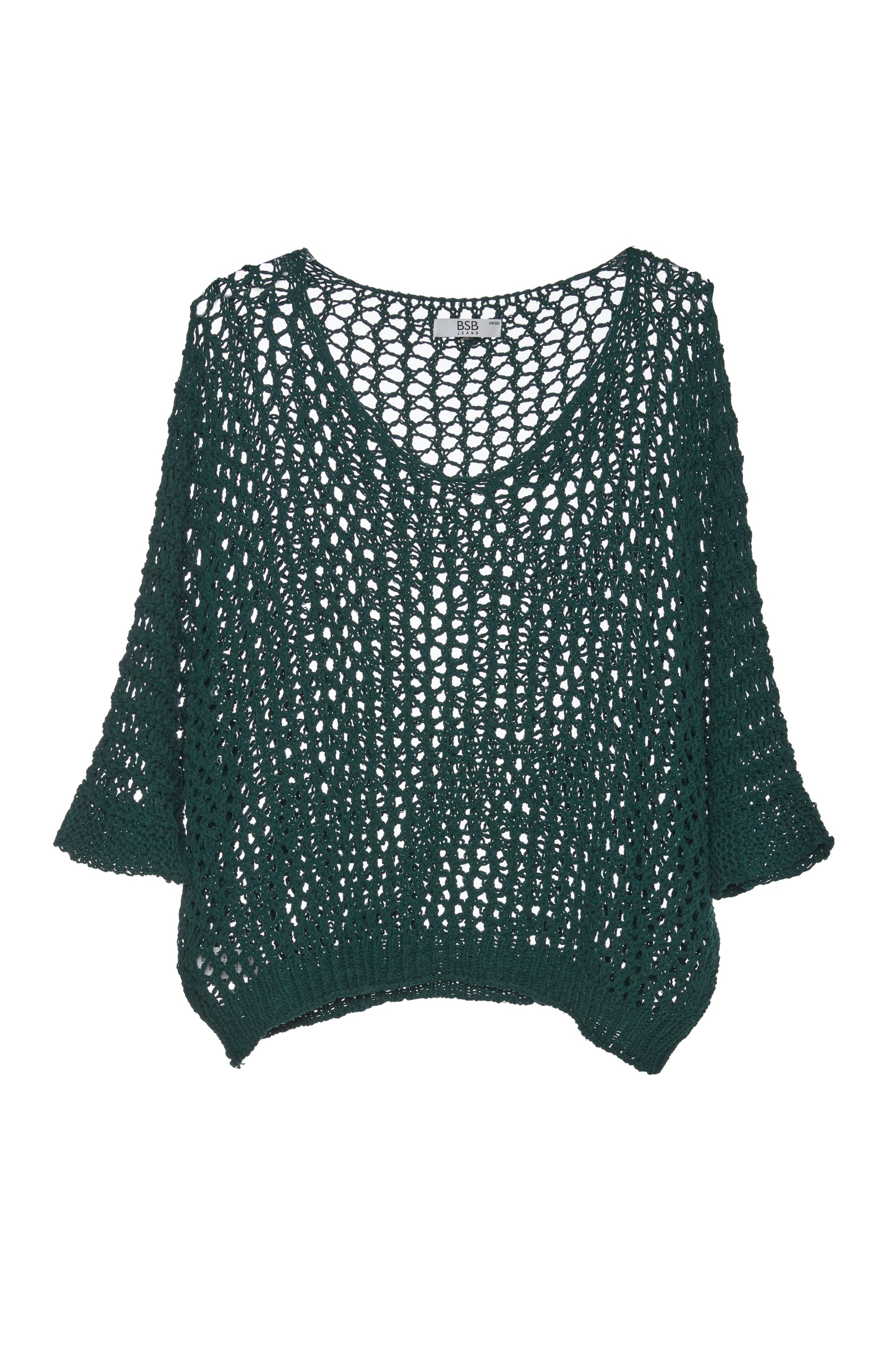 Pull en maille ajourée BSB 055-260030