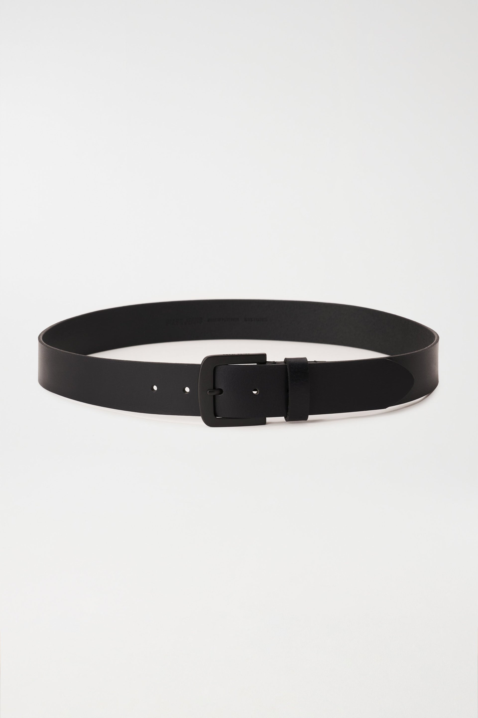 Ceinture cuir noir Salsa Homme