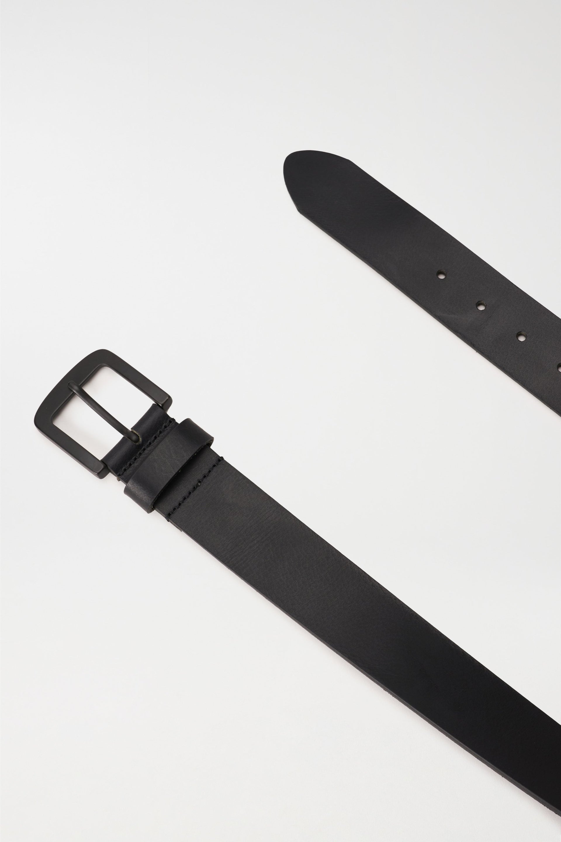 Ceinture cuir noir Salsa Homme