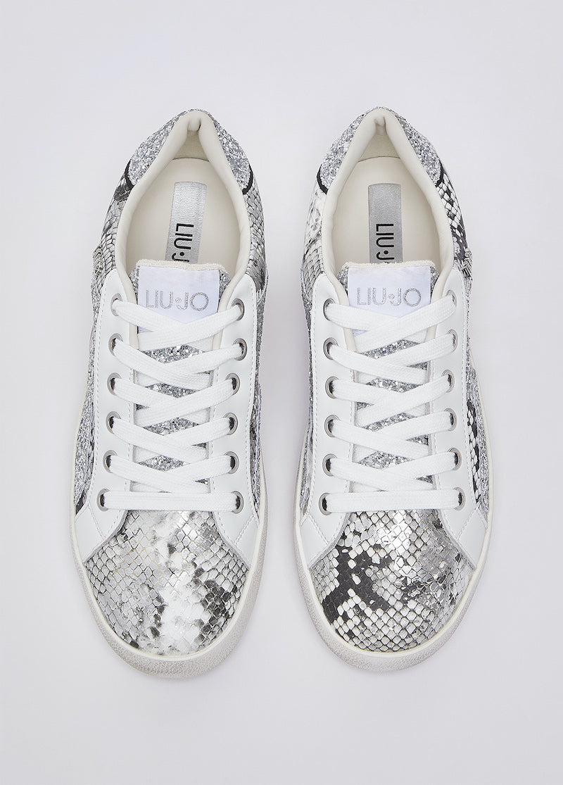 Sneakers effet python Liu Jo