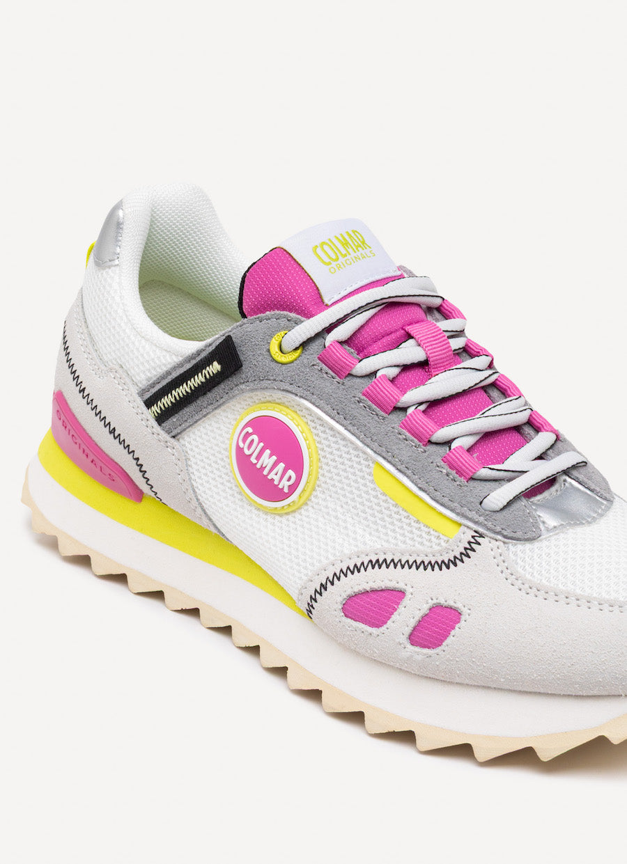 Baskets femme Travis Color Sport Crisp 107 de chez Colmar