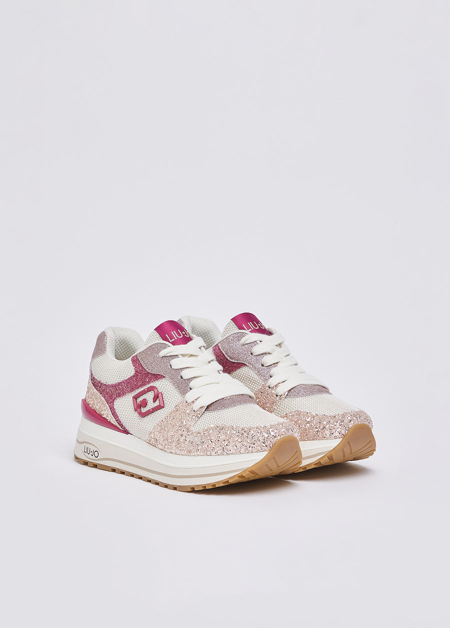 Baskets Liu Jo maxi wonder glitter rose