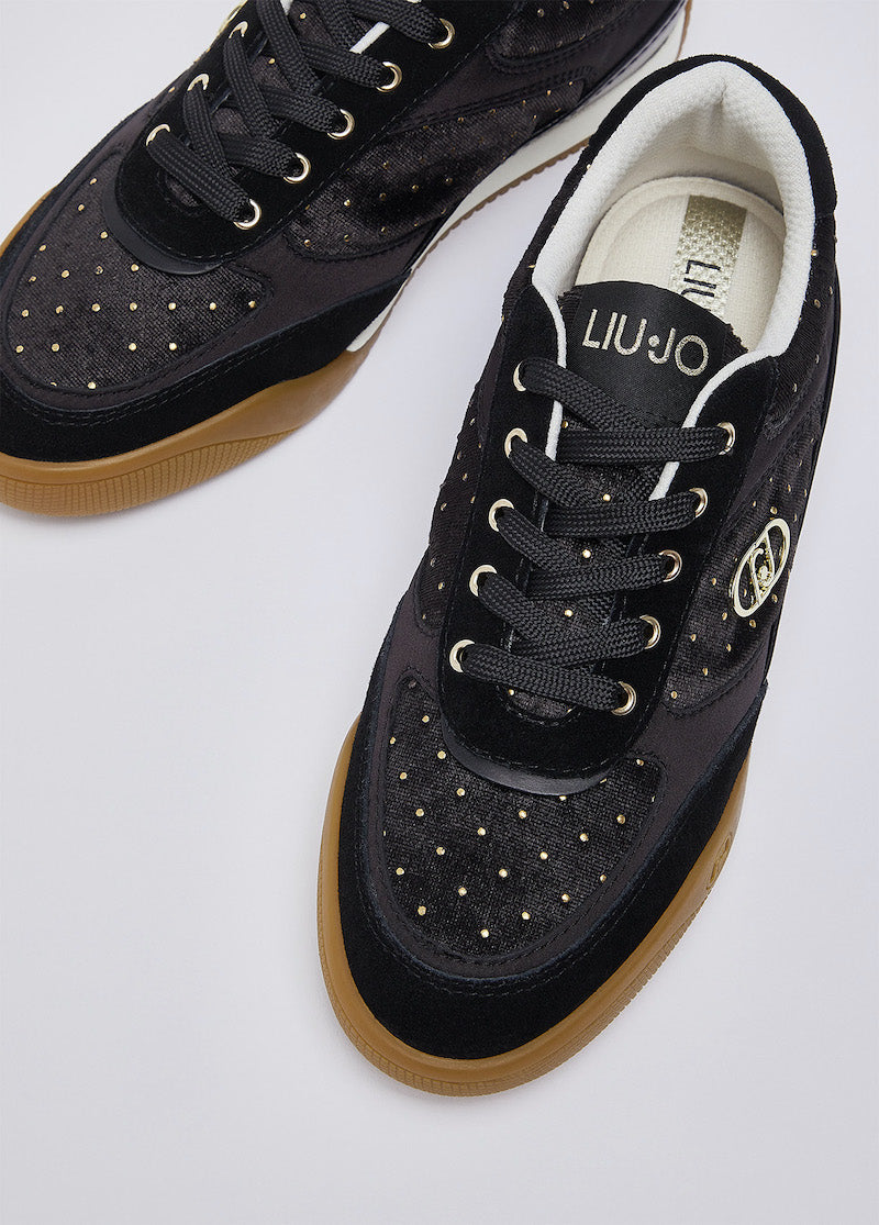 Baskets femme en velours Liu Jo
