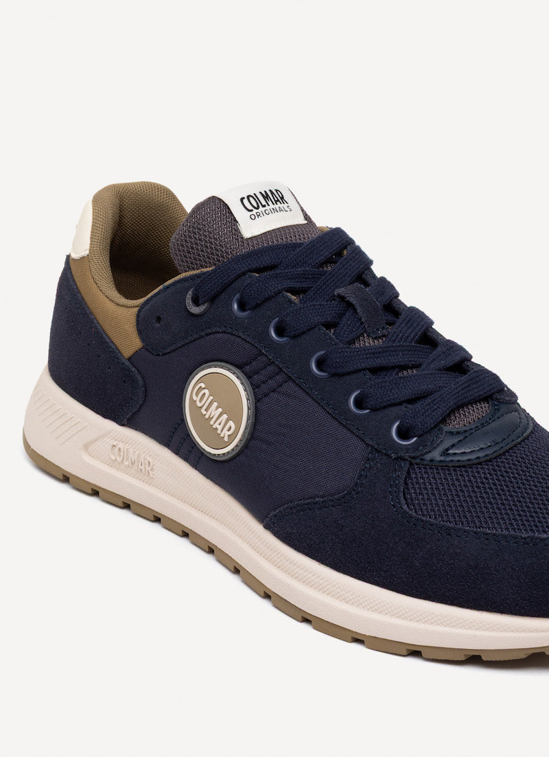 Basket Homme COLMAR Travis Authentic 061 Navy khaki