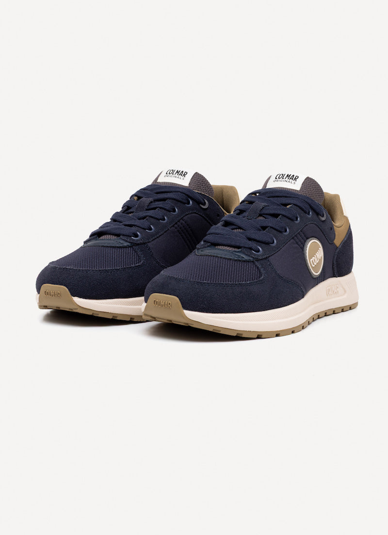 Basket Homme COLMAR Travis Authentic 061 Navy khaki