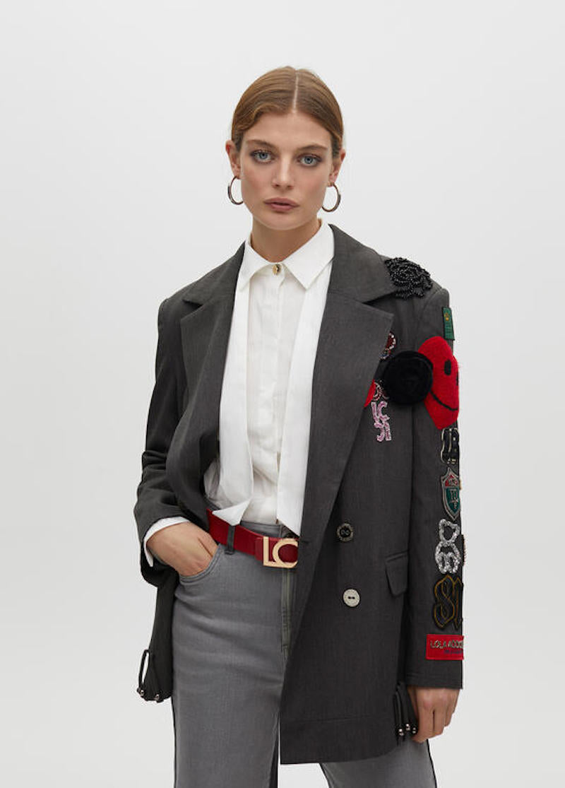 Blazer croisé oversize Lola Casademunt