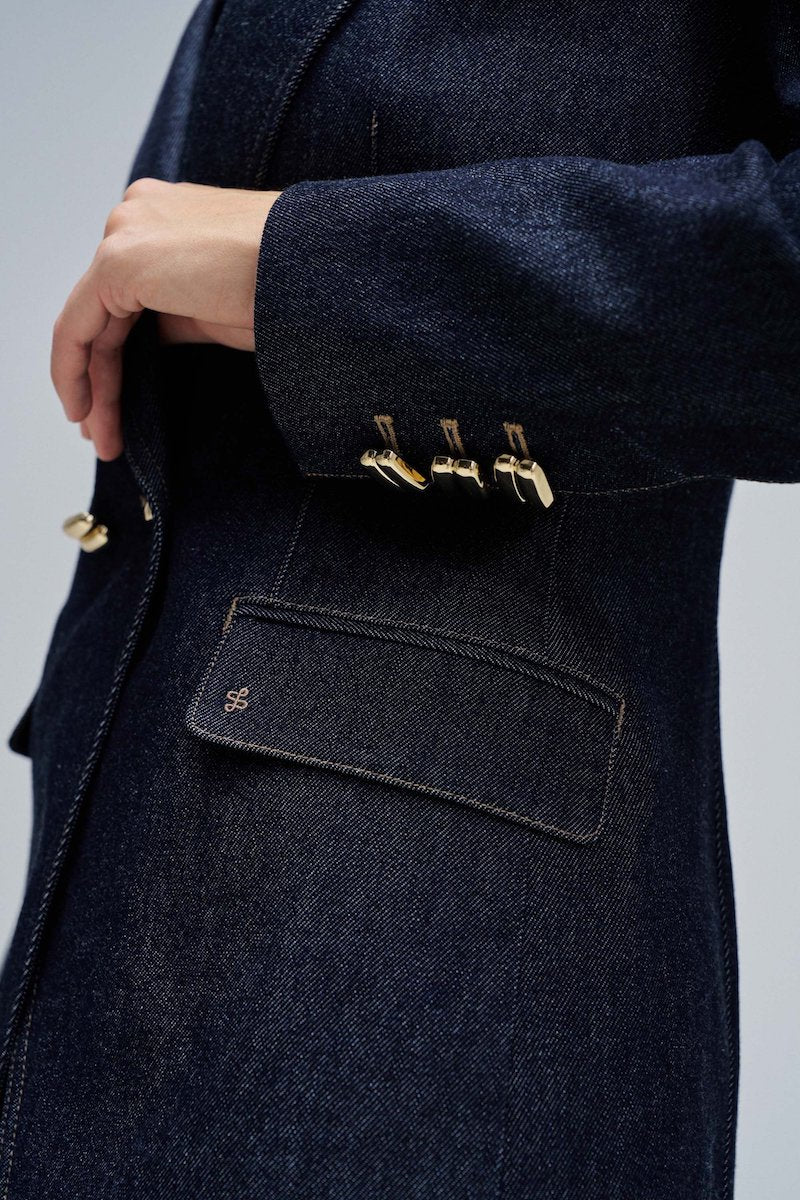 Blazer en jeans salsa