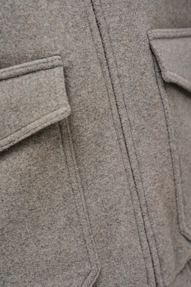 Bomber homme en drap de laine de chez Salsa