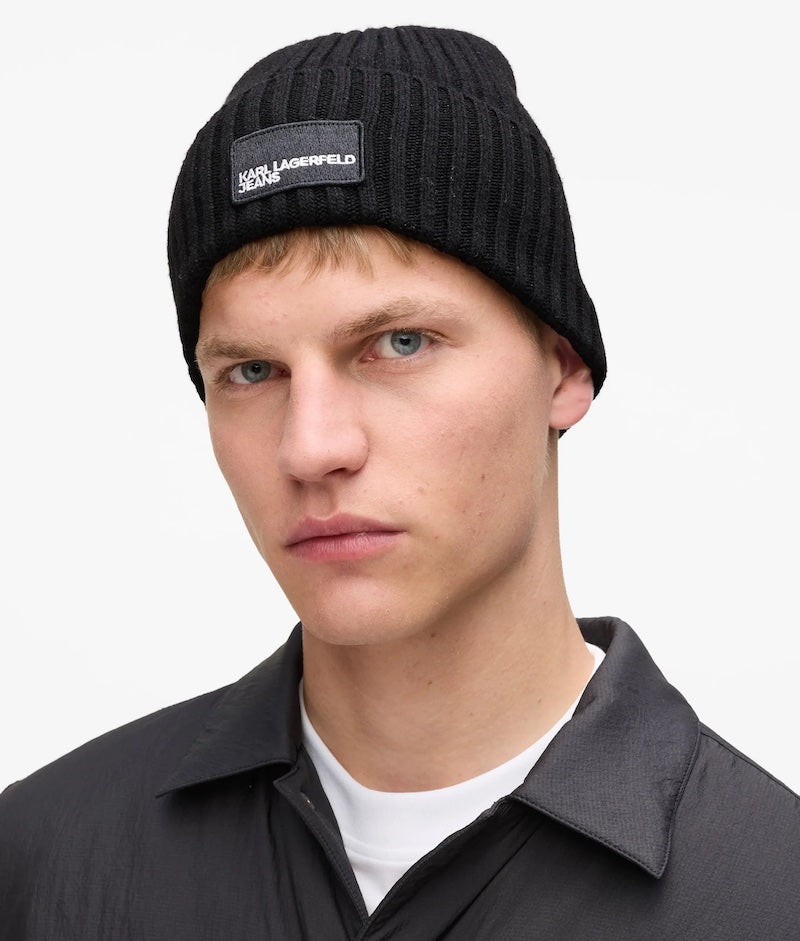 Bonnet homme noir Karl Lagerfeld A3M33115 999