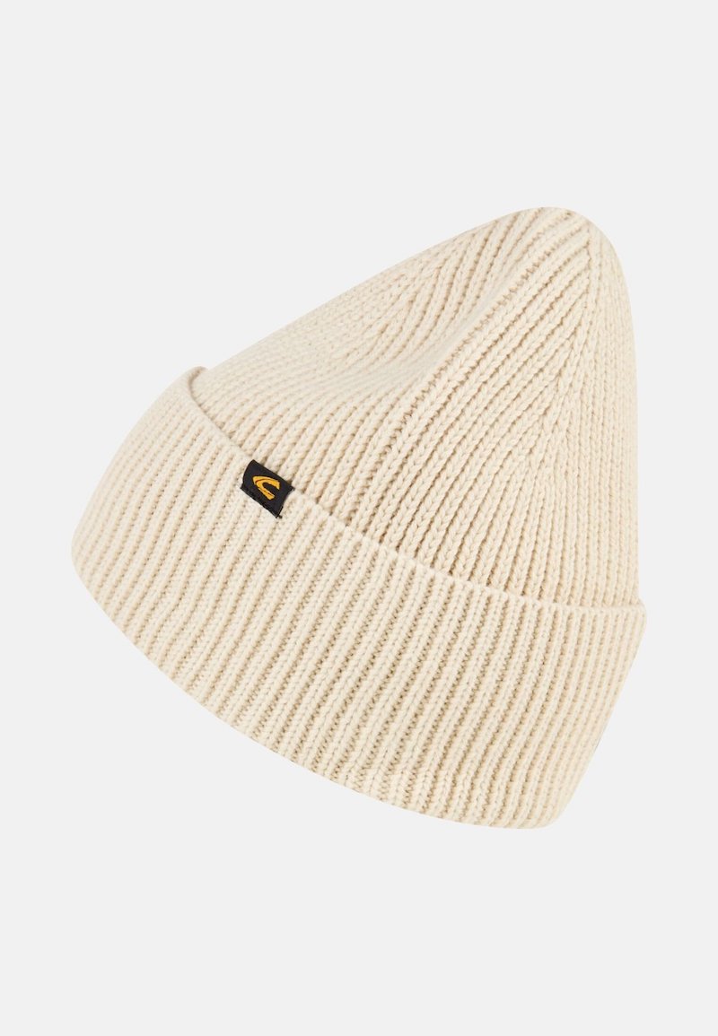 Bonnet en maille blanc cassé Camel Active