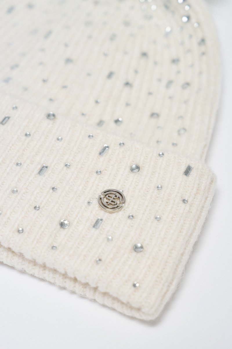 Bonnet pour femme de chez Salsa Jeans avec strass