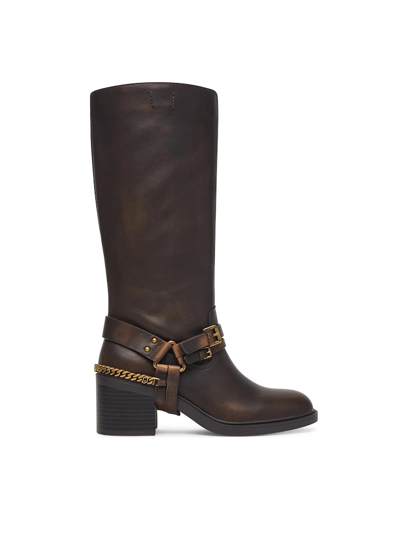 Bottes en cuir brossé Liu Jo