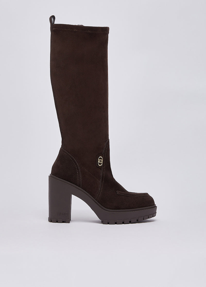 Bottes hautes en cuir Liu Jo