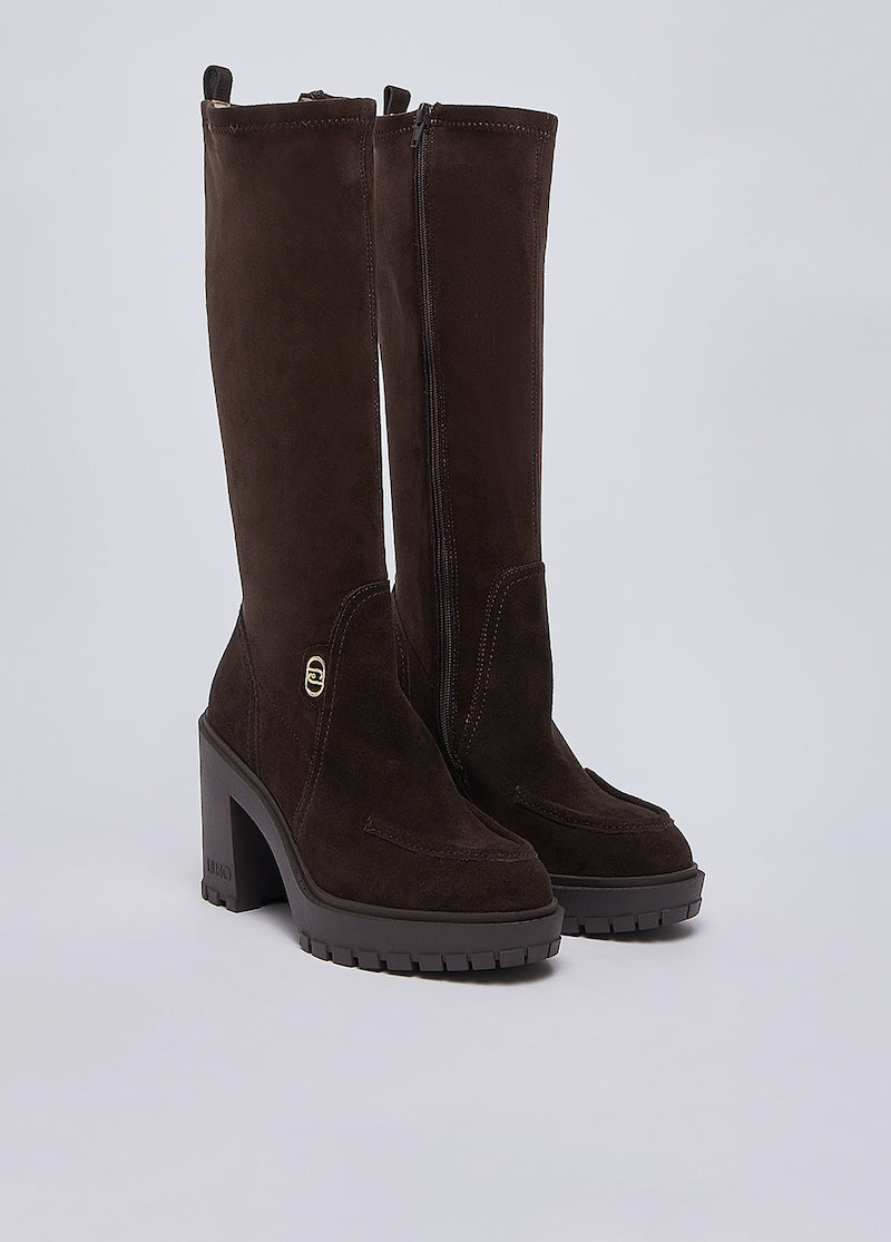 Bottes hautes en cuir Liu Jo