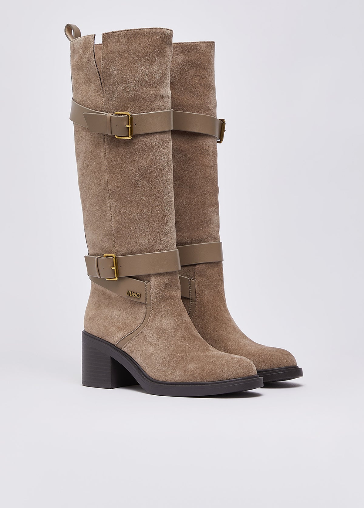 Bottes hautes en daim Liu Jo