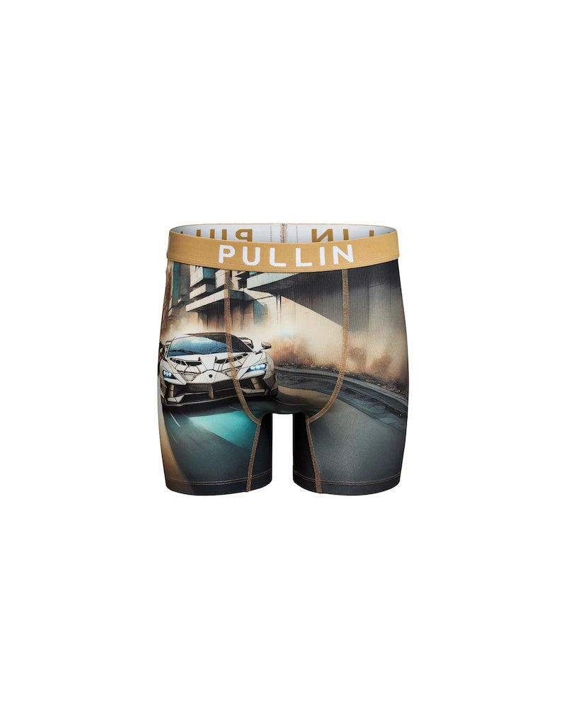 Boxer PULLIN pour homme imprimé voiture de sport