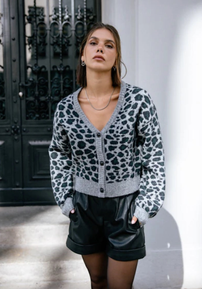 Cardigan femme Freeman T Porter animalier