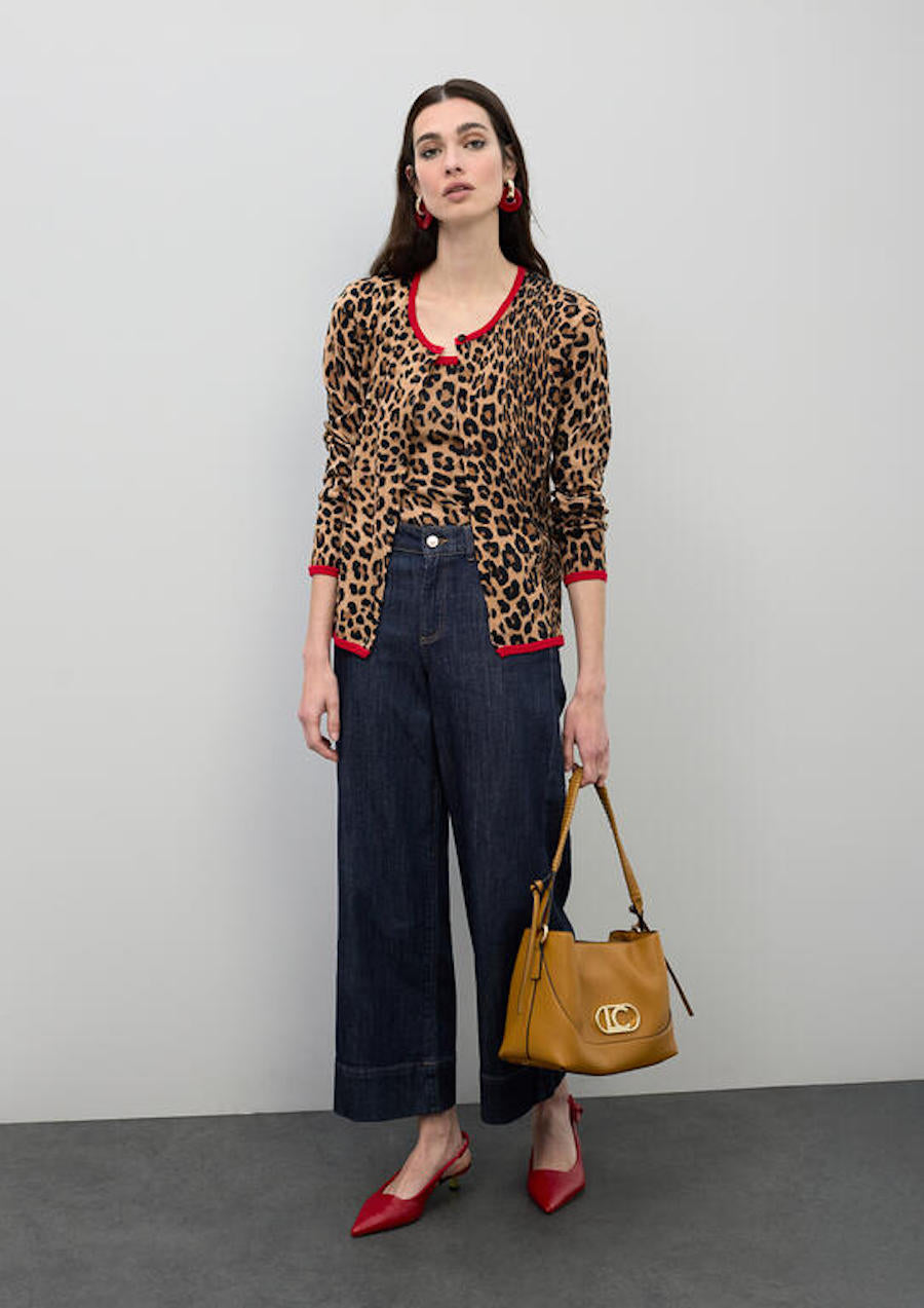 Cardigan animalier Lola Casademunt
