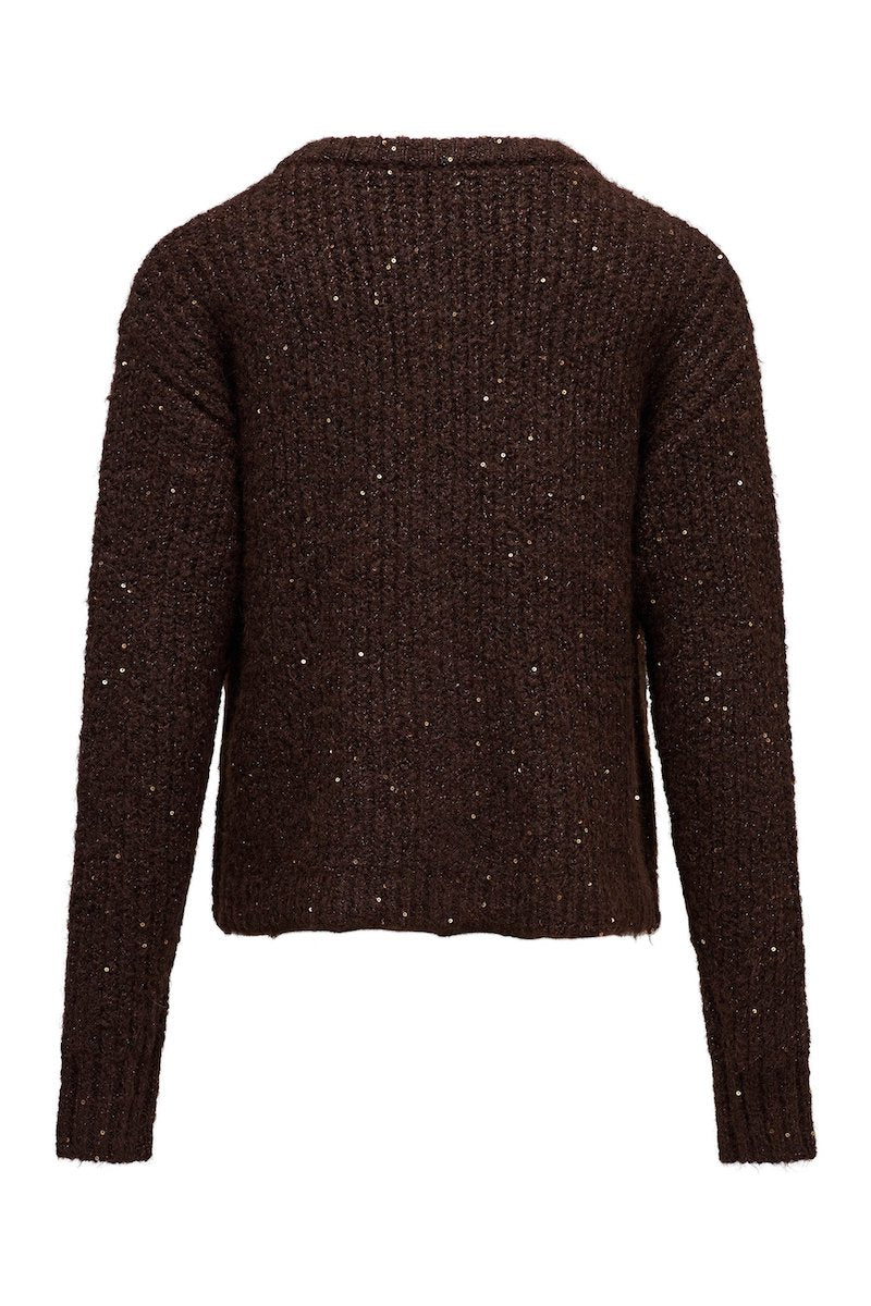 Cardigan chocolat Salsa Jeans