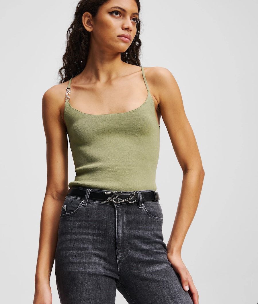 Ceinture en cuir Karl Lagerfeld