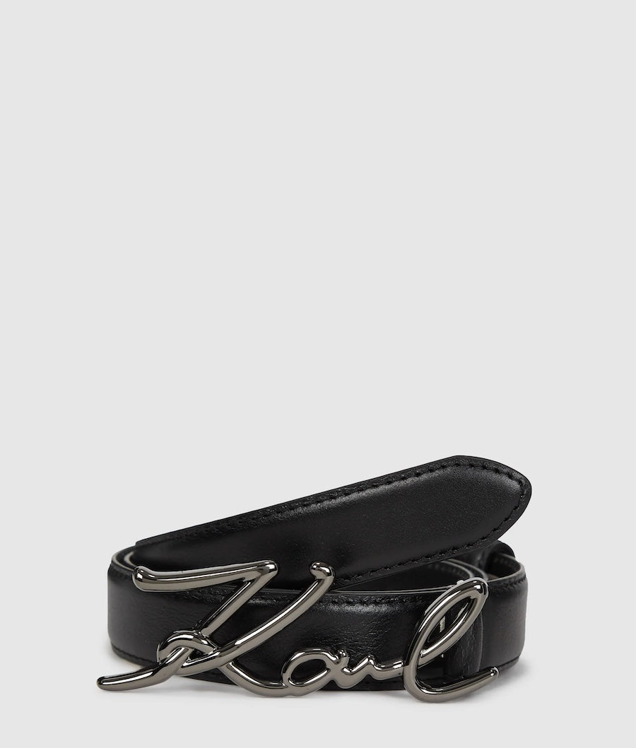 Ceinture en cuir Karl Lagerfeld