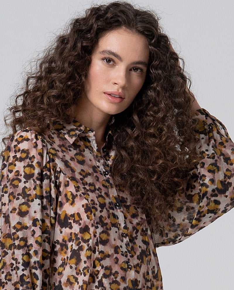 Chemise légère imprimé animalier Surkana