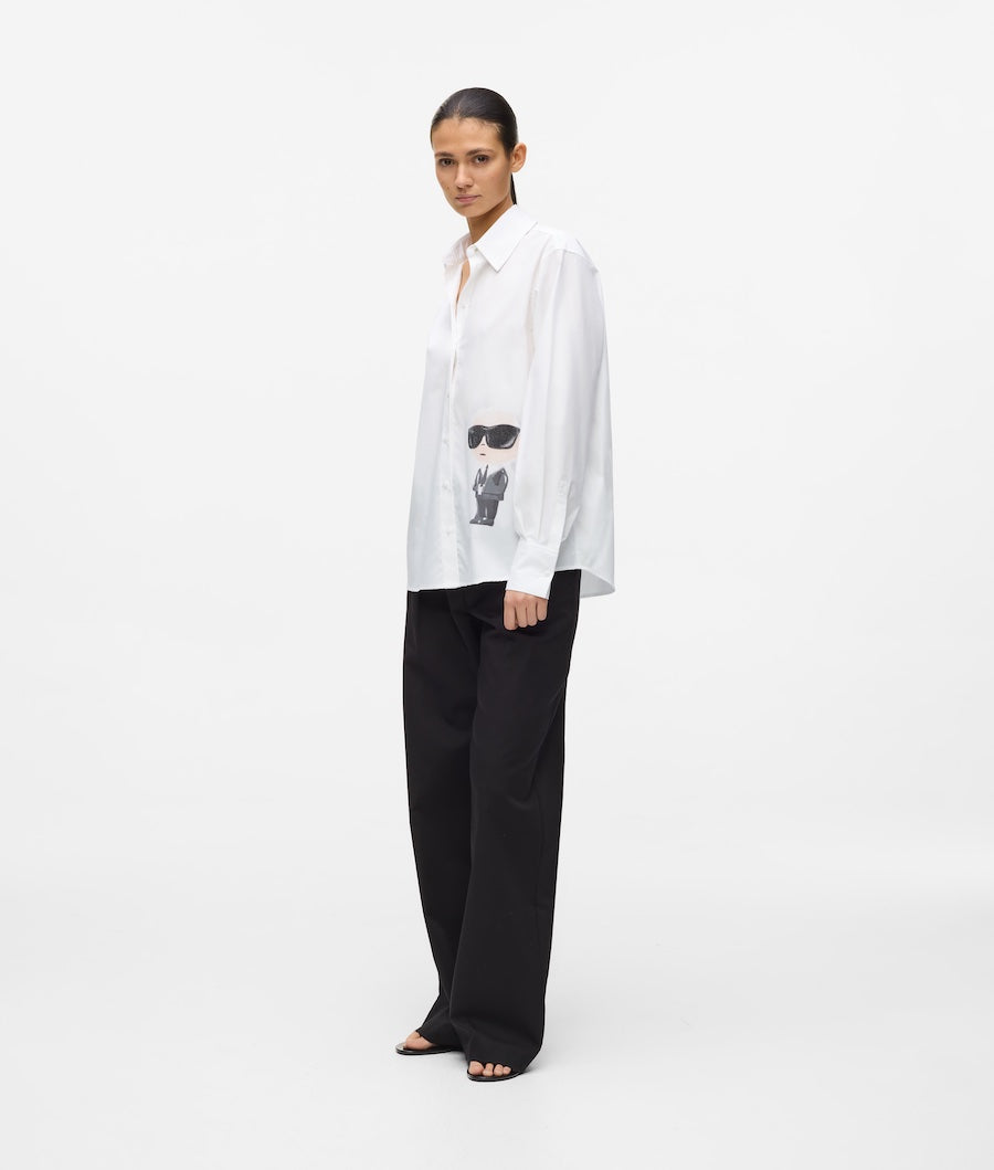 Chemise avec visage de Karl Lagerfeld B2W11001