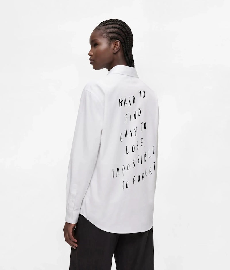 Chemise blanche femme Karl Lagerfeld Jeans x Pietro Terzini