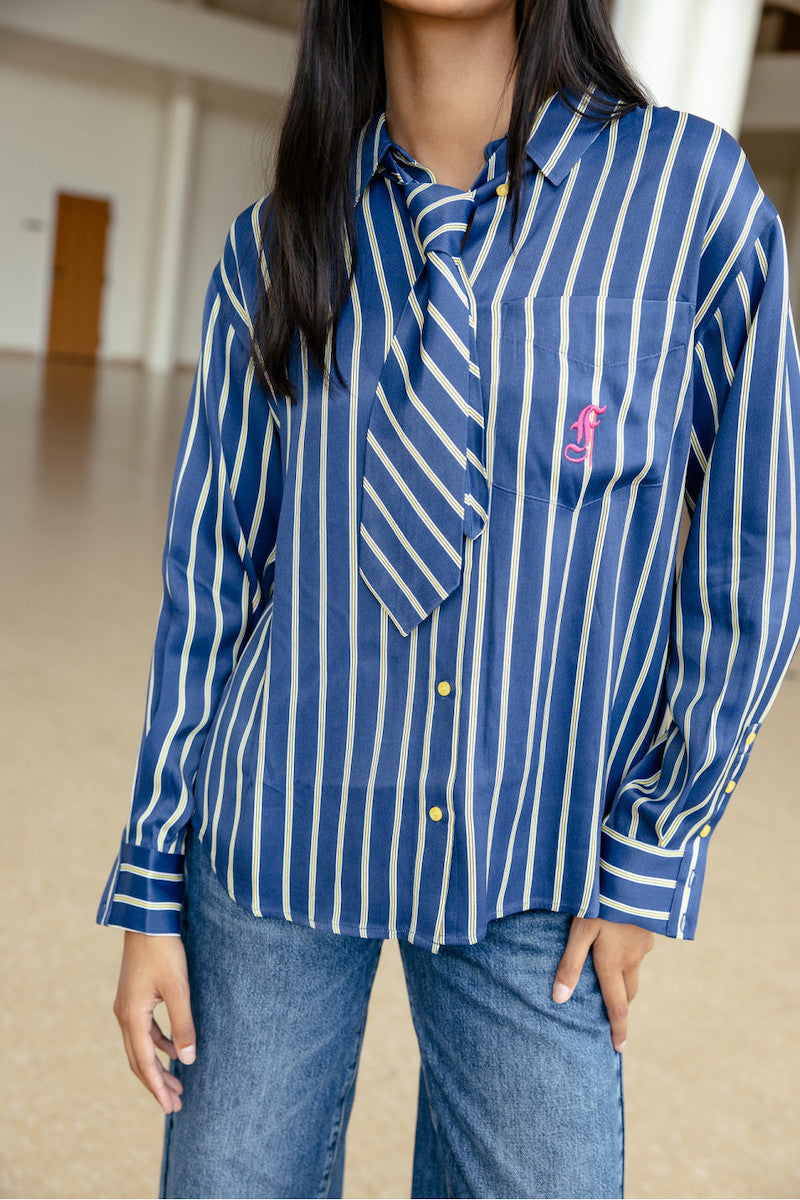 Chemise rayée pour femme Freeman T