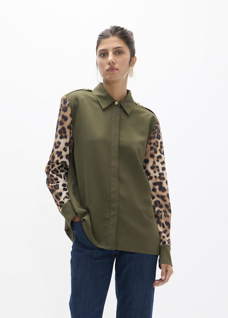 Chemise bi colore Lola Casademunt