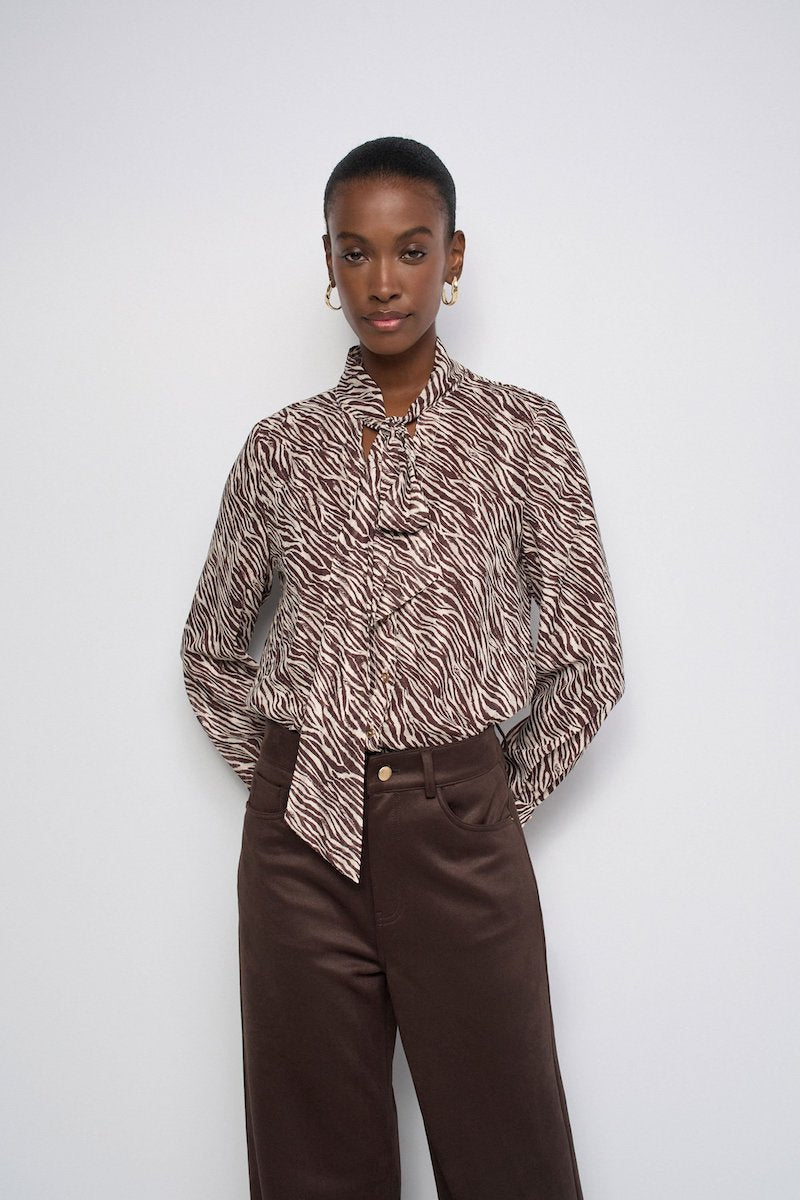 Chemise fluide animalier Salsa Jeans