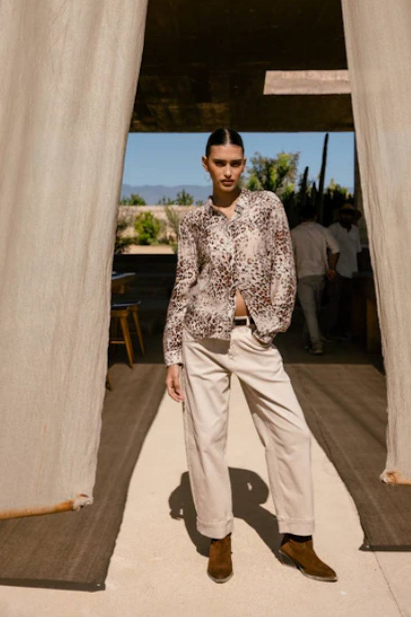 Chemise femme léopard Freeman T Porter