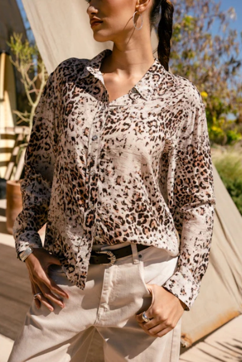 Chemise femme léopard Freeman T Porter