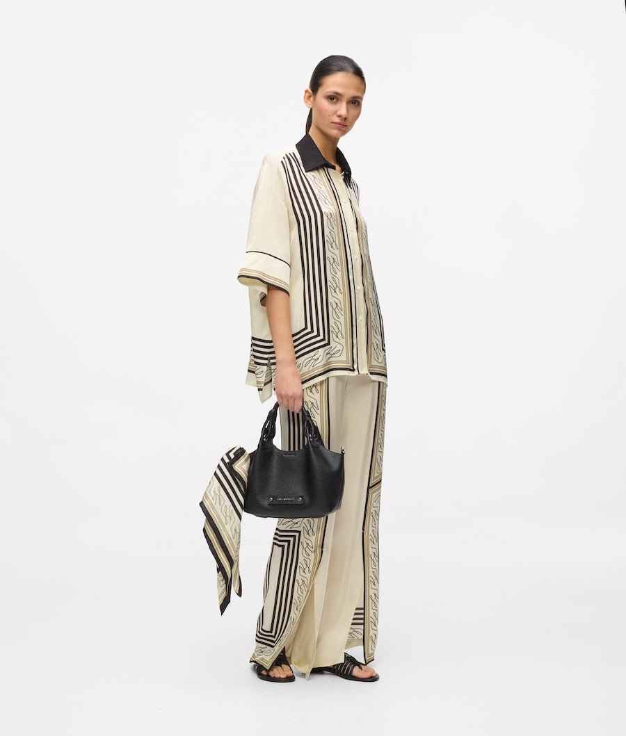 Pantalon fluide signature Karl Lagerfeld B2W10025