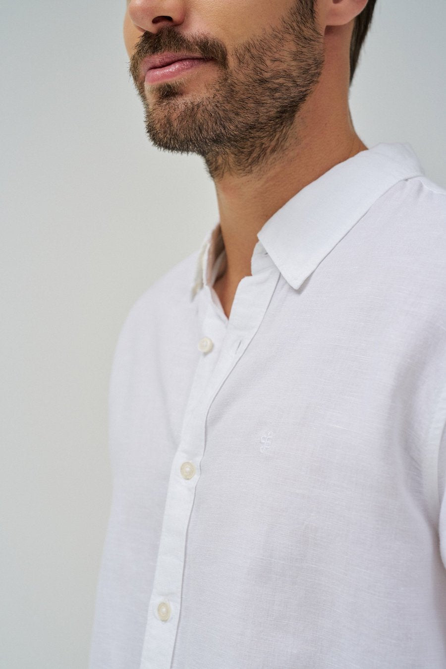 Chemise en lin mélangée pour homme de chez Salsa