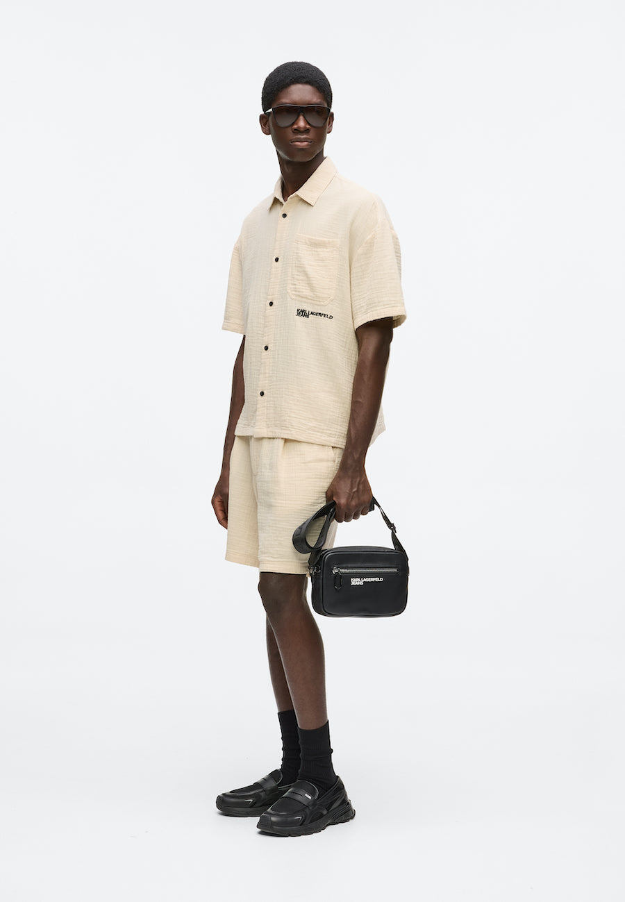 Chemise homme gaufré Karl Lagerfeld