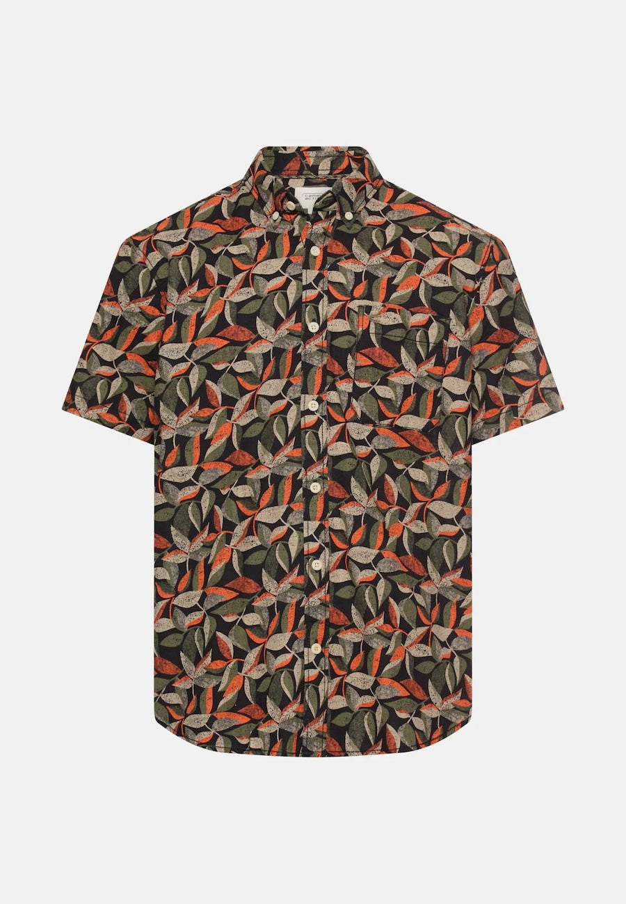 Chemise homme camel Active imprimé