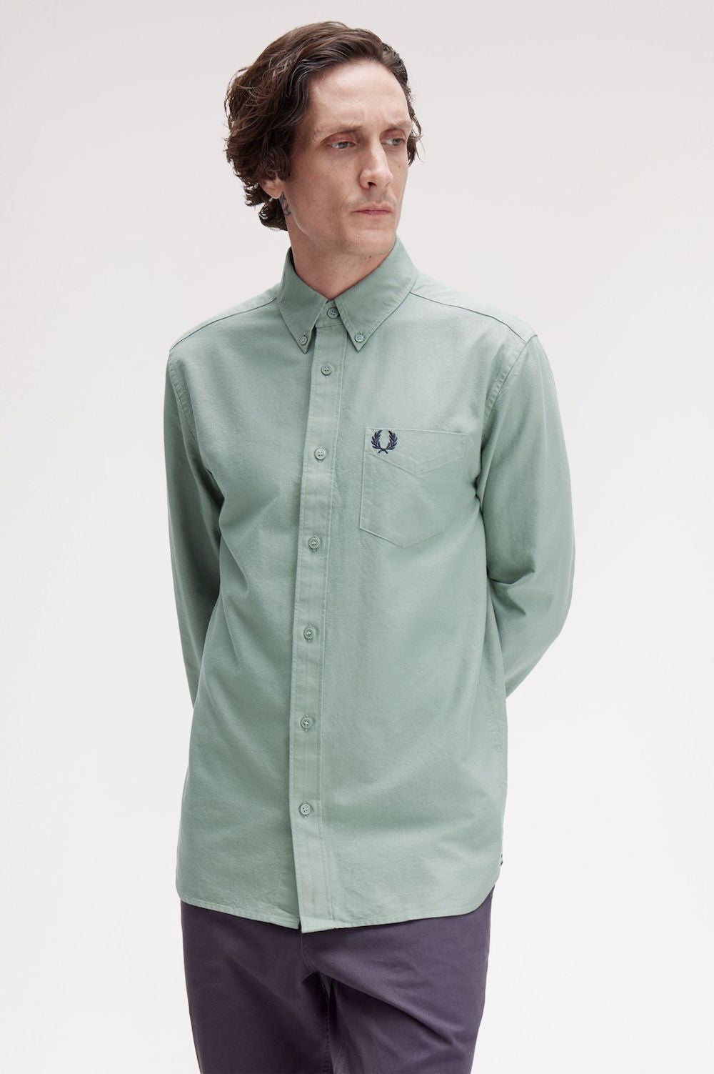 Chemise homme Fred Perry en coton oxford