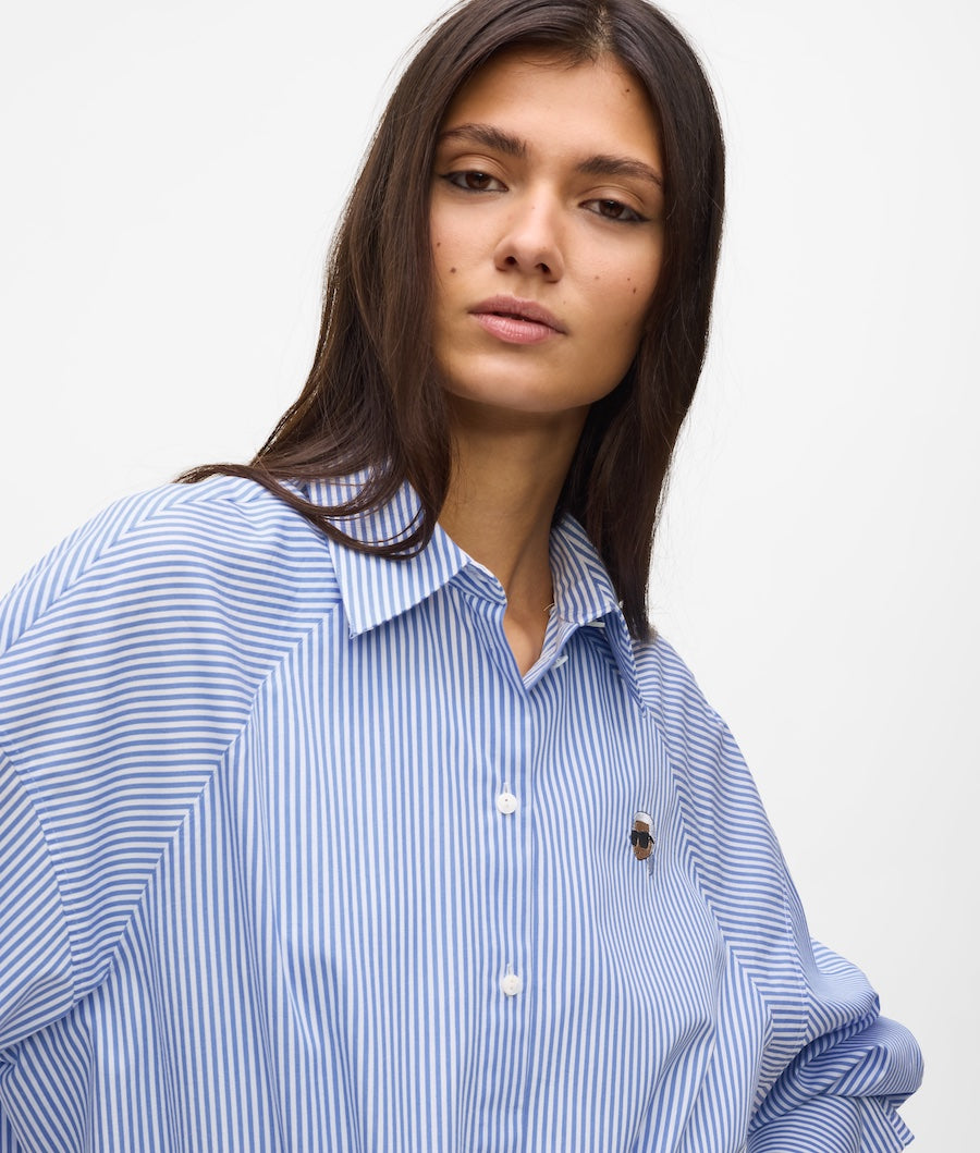 Chemise rayée Karl Lagerfeld pour femme
