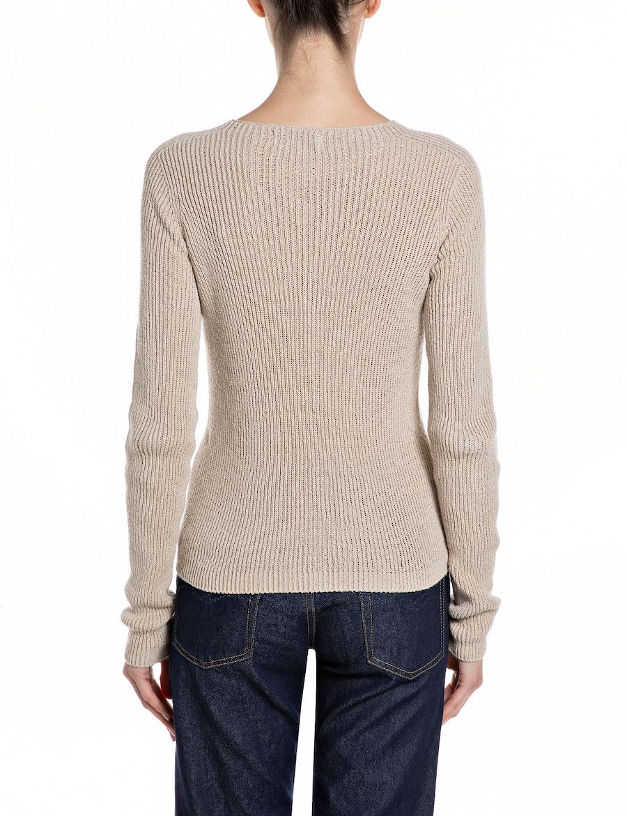 Pull femme en maille légère Replay