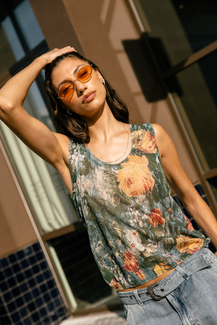 Débardeur femme en maille Freeman T porter