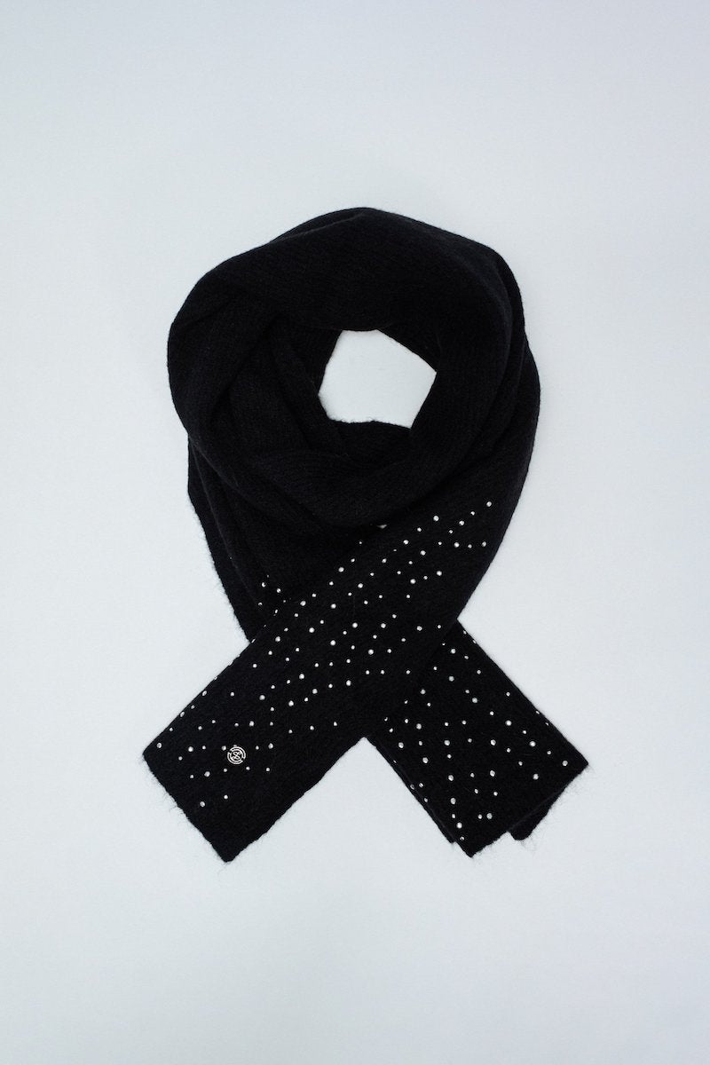 Echarpe en laine mélangée avec strass Salsa Jeans