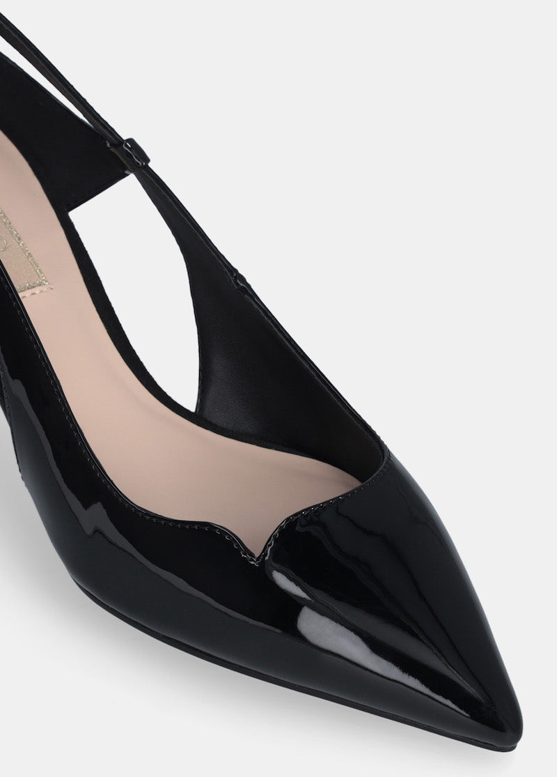 Escarpins en vernis noir Liu Jo