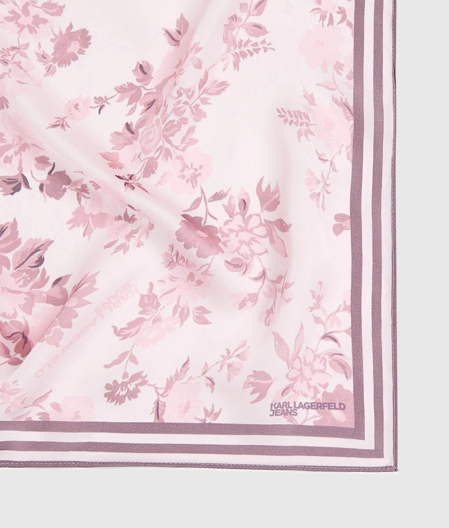 Foulard bandana floral Karl Lagerfeld
